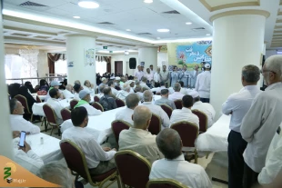 محفل انس و معرفت در مدینه منوره برگزار شد 2