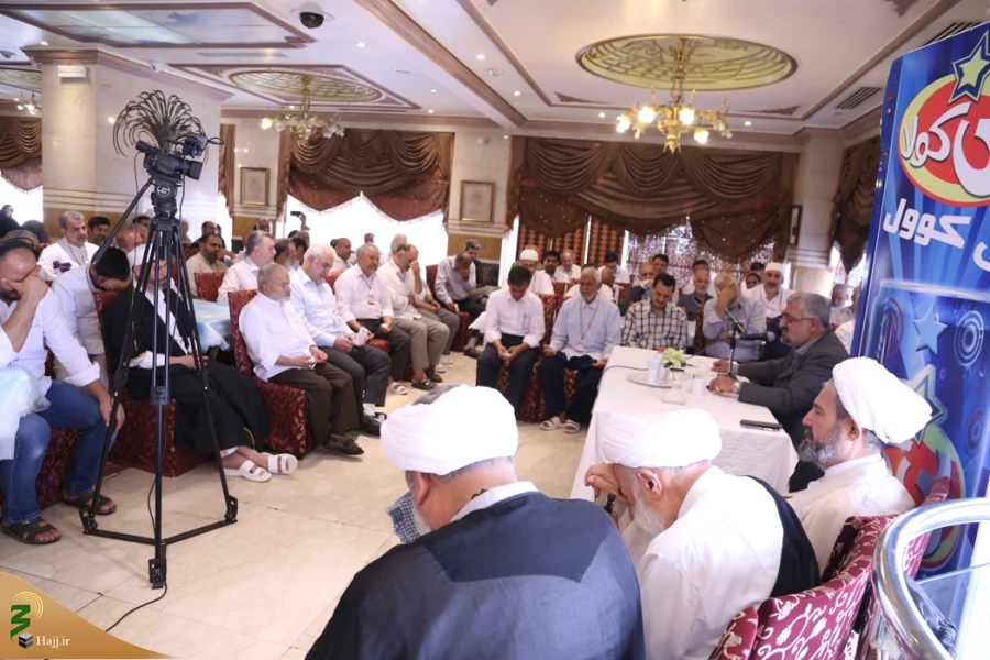 محفل انس و معرفت در مدینه منوره برگزار شد 12