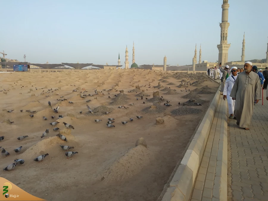 بهشت بقیع پذیرای زائران ایرانی  2