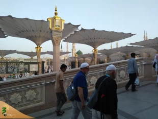 بهشت بقیع پذیرای زائران ایرانی  9