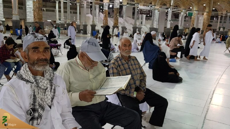 میزبانی مسجدالحرام از ضیوف الرحمان 7
