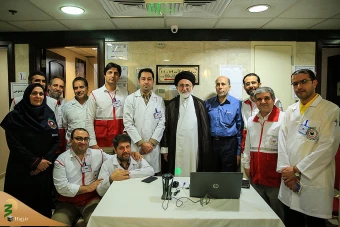 بازدید سرپرست حجاج ایرانی از درمانگاههای ایرانی در مدینه 2بازدید سرپرست حجاج ایرانی از درمانگاههای ایرانی در مدینه 3