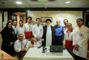بازدید سرپرست حجاج ایرانی از درمانگاههای ایرانی در مدینه 2