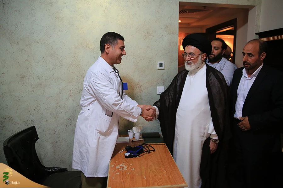 بازدید سرپرست حجاج ایرانی از درمانگاههای ایرانی در مدینه 6