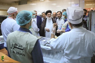 در بازدید از هتل راما مدینهتوصیه سرپرست حجاج ایرانی: از کالای ایرانی حمایت کنید 8