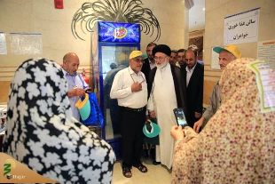 در بازدید از هتل راما مدینهتوصیه سرپرست حجاج ایرانی: از کالای ایرانی حمایت کنید 10