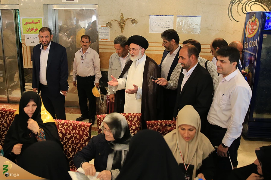 در بازدید از هتل راما مدینهتوصیه سرپرست حجاج ایرانی: از کالای ایرانی حمایت کنید 11