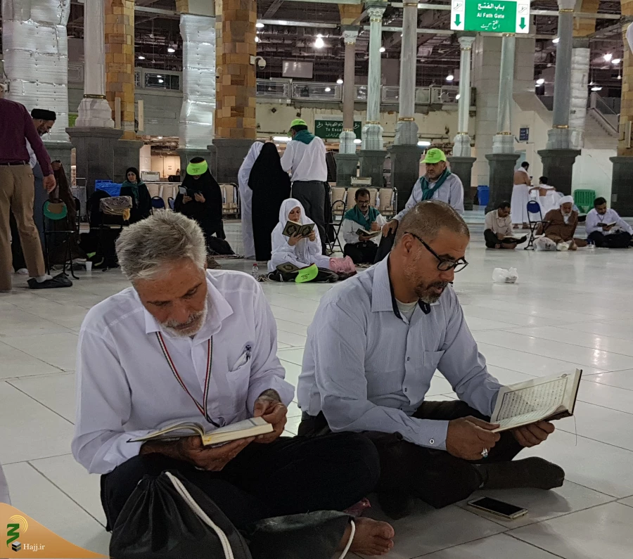 حضور حجاج ایرانی در مسجدالحرام 3