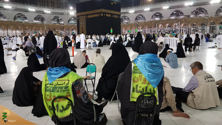 حضور حجاج ایرانی در مسجدالحرام 4