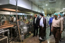 بازدید سرپرست حجاج ایرانی از آشپزخانه های مرکزی مدینه منوره- گزارش تصویری 4