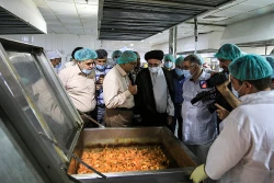 بازدید سرپرست حجاج ایرانی از آشپزخانه های مرکزی مدینه منوره- گزارش تصویری 5