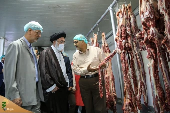 بازدید سرپرست حجاج ایرانی از آشپزخانه های مرکزی مدینه منوره- گزارش تصویری 7