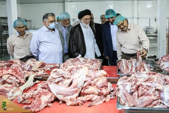 بازدید سرپرست حجاج ایرانی از آشپزخانه های مرکزی مدینه منوره- گزارش تصویری 8