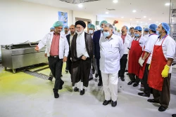 بازدید سرپرست حجاج ایرانی از آشپزخانه های مرکزی مدینه منوره- گزارش تصویری 9