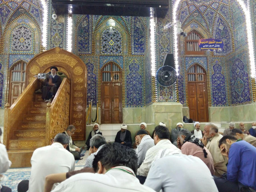 سخنرانی حرم امام حسین (ع)