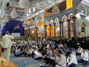 سخنرانی حرم امام حسین (ع)