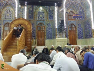 سخنرانی حرم امام حسین (ع)