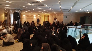 برگزاری جلسه انس و معرفت با حضور زائران کشورمان درمکه 6