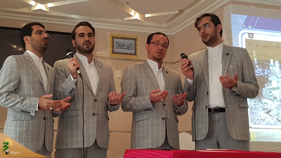 برگزاری جلسه انس و معرفت با حضور زائران کشورمان درمکه 7