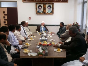 دیدار مدیران حج با نماینده ولی فقیه در سیستان و بلوچستان