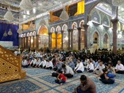 سخنرانی حرم امام حسین (ع)
