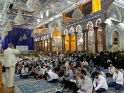 سخنرانی حرم امام حسین (ع)