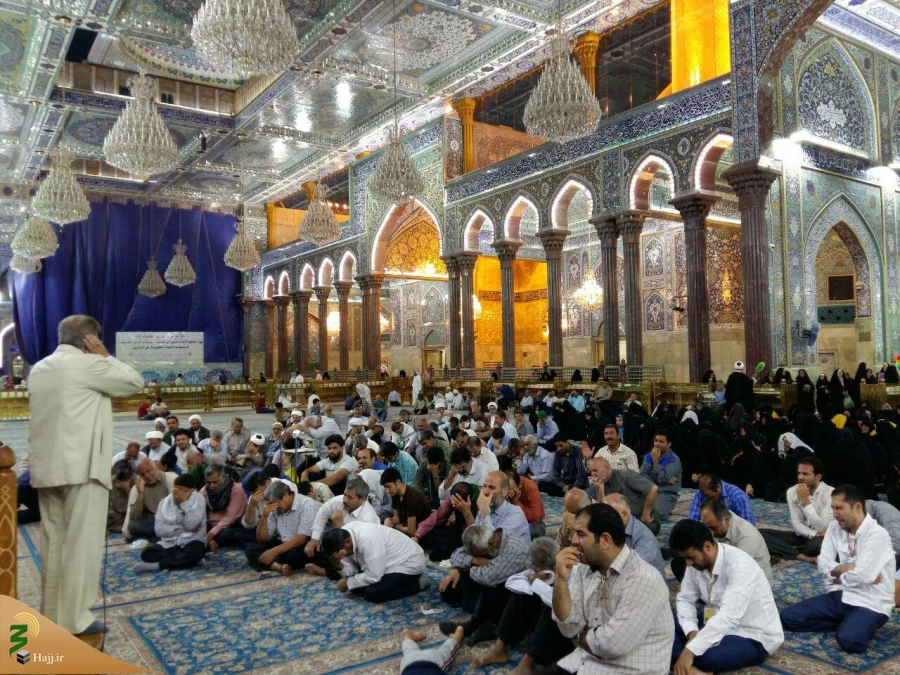 سخنرانی حرم امام حسین (ع)