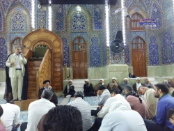سخنرانی حرم امام حسین (ع)