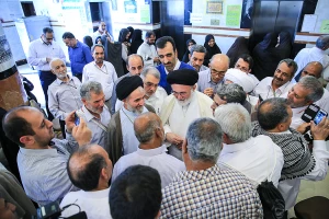 بازدید سرزده سرپرست حجاج ایرانی از هتل محل اقامت زائران ایرانی در مدینه 