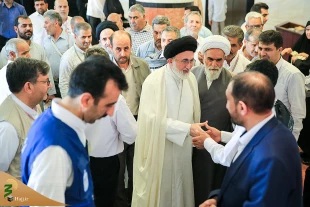 بازدید سرزده سرپرست حجاج ایرانی از هتل محل اقامت زائران ایرانی در مدینه  3
