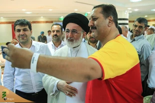 بازدید سرزده سرپرست حجاج ایرانی از هتل محل اقامت زائران ایرانی در مدینه  5