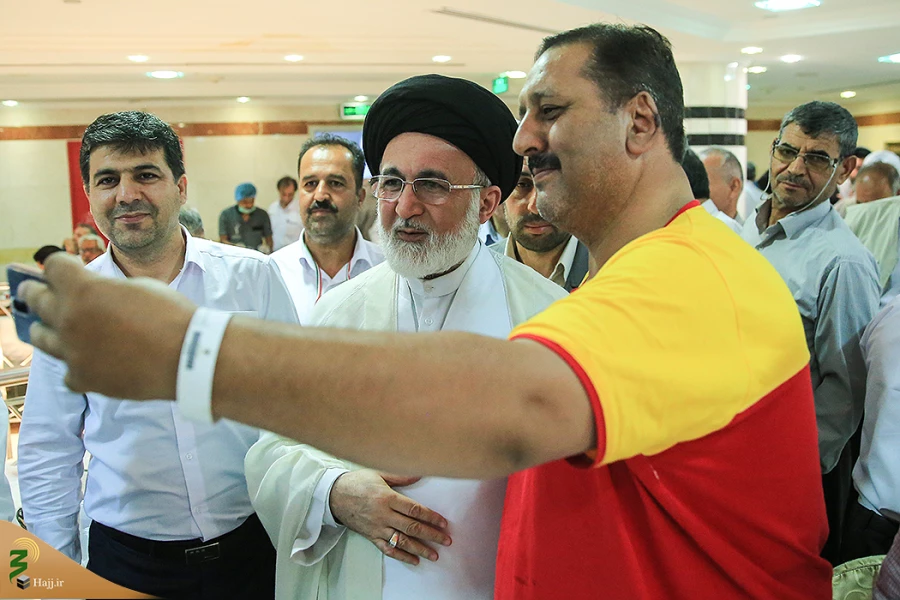 بازدید سرزده سرپرست حجاج ایرانی از هتل محل اقامت زائران ایرانی در مدینه  5