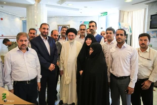 بازدید سرزده سرپرست حجاج ایرانی از هتل محل اقامت زائران ایرانی در مدینه  13
