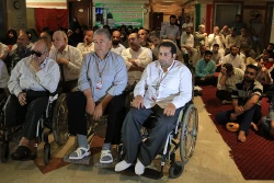 نماینده ولی فقیه و سرپرست حجاج ایرانی درجمع جانبازان:حضور جانبازان در حج فرصت و برکت است، حج عزتمندانه حجاج ایران به برکت جانفشانی شهدا و فداکاری شما جانبازان است.
  4