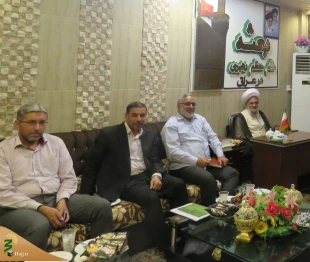 جلسه مدیران ارشد عتبات عالیات در عراق