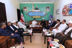 دیدار رییس شورای عالی حج و عمره عراق با سرپرست حجاج ایرانی 5