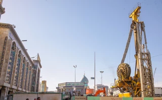 توسعه بنای تل زینبیه در پروژه صحن حضرت زینب (س)