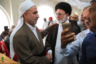 استقبال پرشور زایران کشورمان از سرپرست زایران ایرانی خانه خدا 2