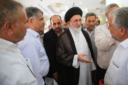 استقبال پرشور زایران کشورمان از سرپرست زایران ایرانی خانه خدا 3