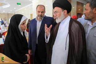 استقبال پرشور زایران کشورمان از سرپرست زایران ایرانی خانه خدا 15