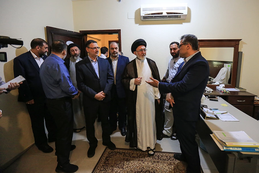 بازدید سرپرست حجاج ایرانی ازستاد اجرایی حج درمدینه 2