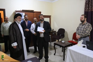 بازدید سرپرست حجاج ایرانی ازستاد اجرایی حج درمدینه 11