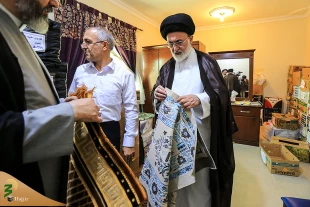 بازدید سرپرست حجاج ایرانی ازستاد اجرایی حج درمدینه 12