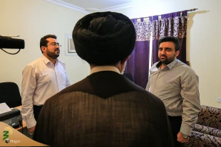 بازدید سرپرست حجاج ایرانی ازستاد اجرایی حج درمدینه 14