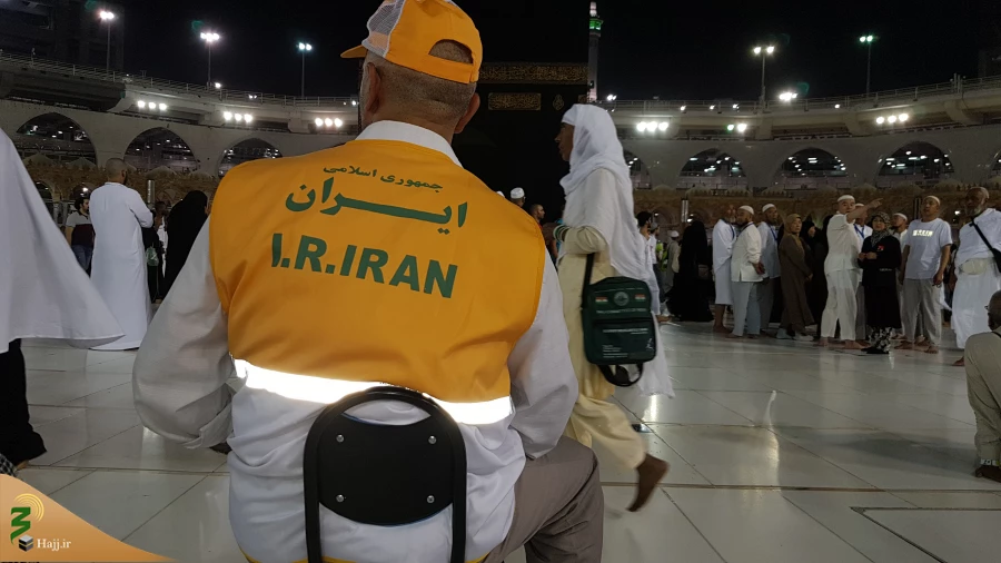 حضور بیست و چهارساعته راهنمایان حجاج در مسجدالحرام 7