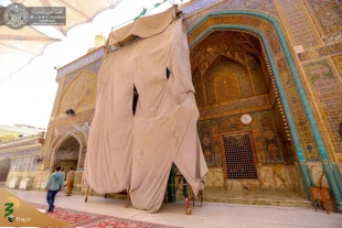 کاشی کاری حرم امام علی (ع)