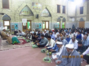 برپایی مراسم دعای کمیل در جوار حرم کاظمین (ع)