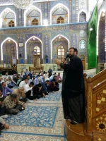 سخنرانی حرم امام حسین (ع)