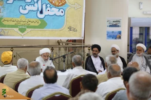 استقبال زائران ایرانی از محافل انس و معرفت در مدینه  3