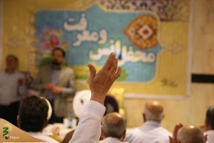 استقبال زائران ایرانی از محافل انس و معرفت در مدینه  8